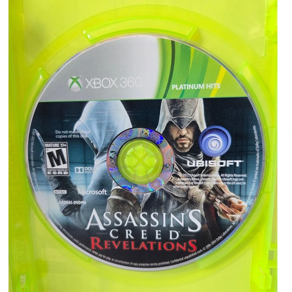 Assassin's Creed III & Revelations‎ Bundle - Xbox 360 - Complete CIB 2 Games
